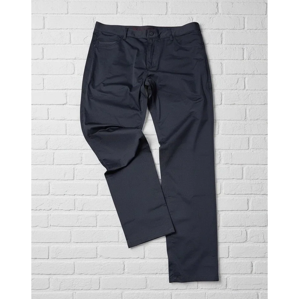 RHONE Commuter Performance Pants Men Slim‎ Fit Gray Casual Golf 40x32